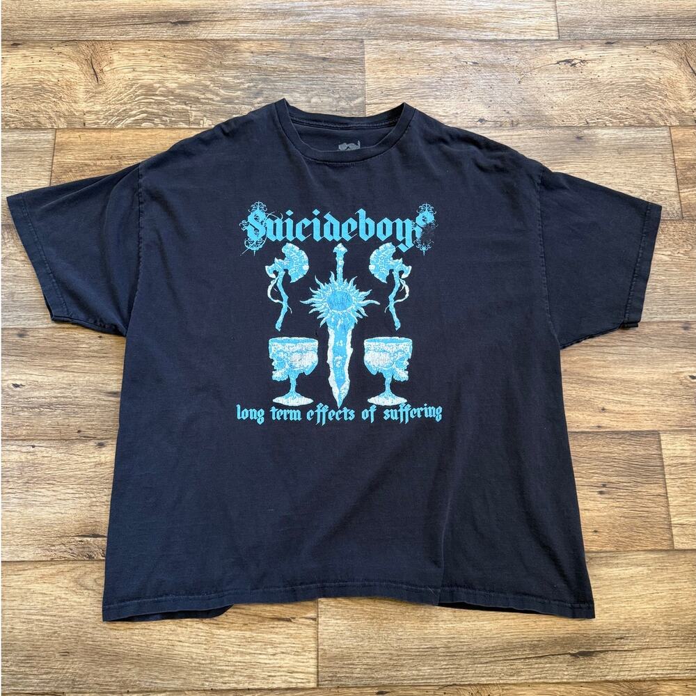 Suicideboys G59 Records Long Term Effects of Suffering Black Tee Shirt